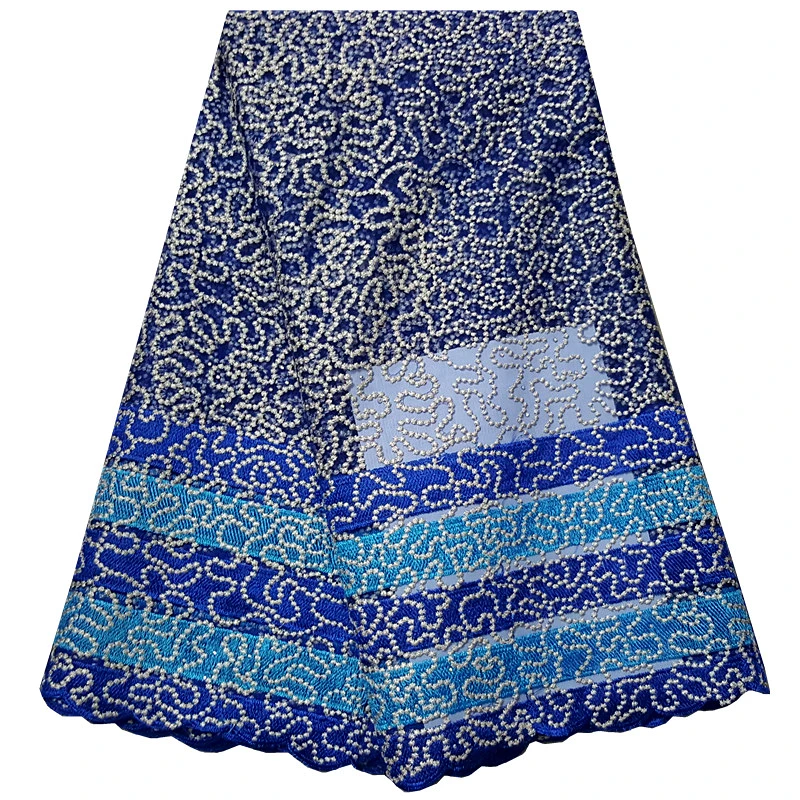 Африканский Шнурок Вышитые Французский Кружевной Ткани Высокого Качества С