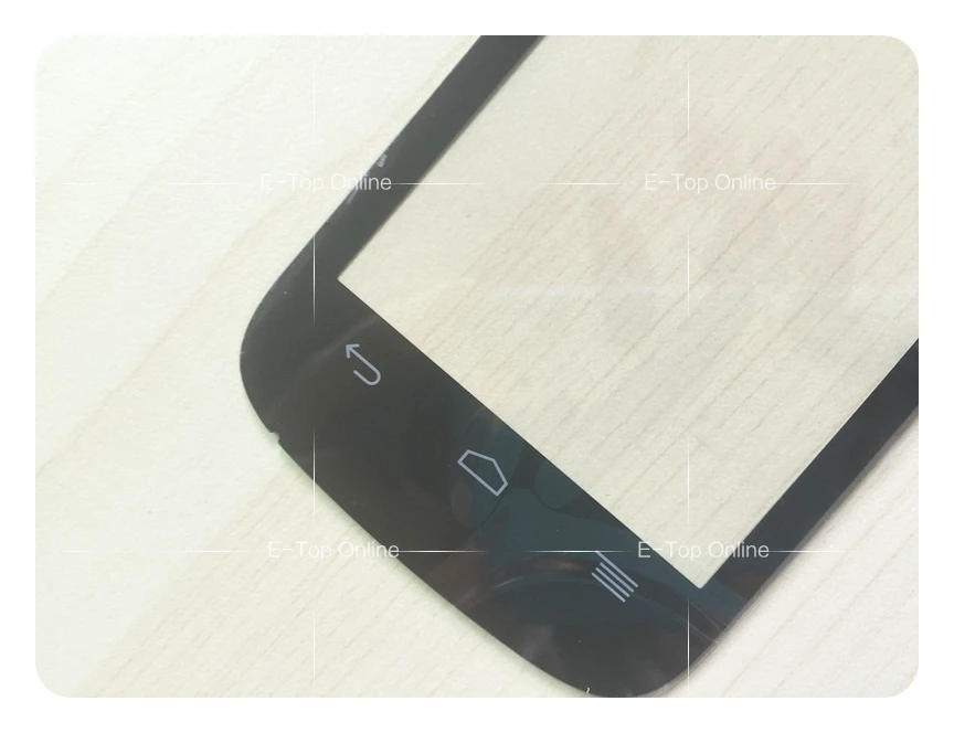 Black/White Touch Screen Digitizer For Alcatel One POP C1 OT4015 4015 Sensor | Мобильные телефоны и аксессуары