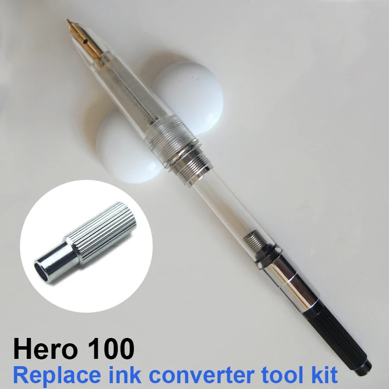 

Hero 100 fountain pen replacement dismantle ink converter ink special tool set kit
