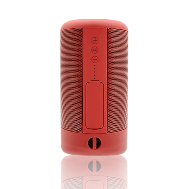 Red Портативный Bluetooth динамик беспроводной стерео динамик s бас громкий динамик сабвуфер Колонка Поддержка TF карта AUX MP3 Play для телефона ПК - Цвет: Red