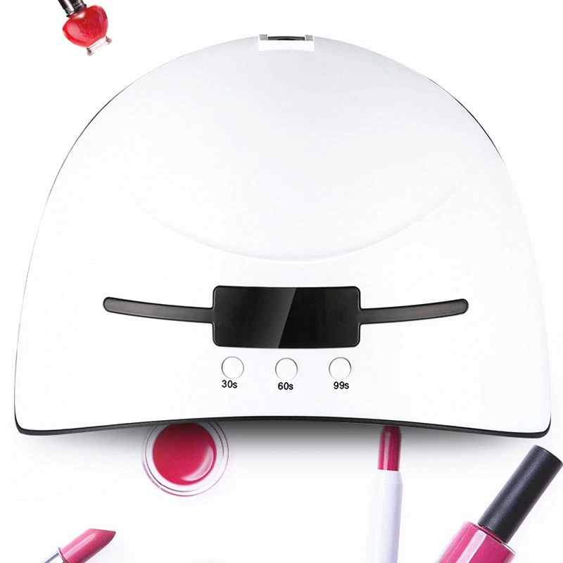 36W UV Lamp LED Nail Dryer For All Gels Polish Sun Light Infrared Sensing Timer Smart LCD Display Manicure | Красота и здоровье