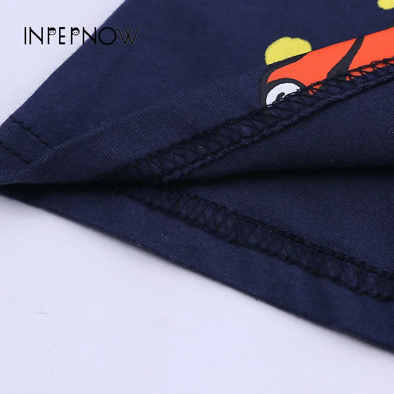 INPEPNOW Boys T Shirt Summer 2019 Dinosaur Children's T-shirt for Girls Toddler Kids Tshirt Clothing Cotton Tops Tees DX-CZX255 |