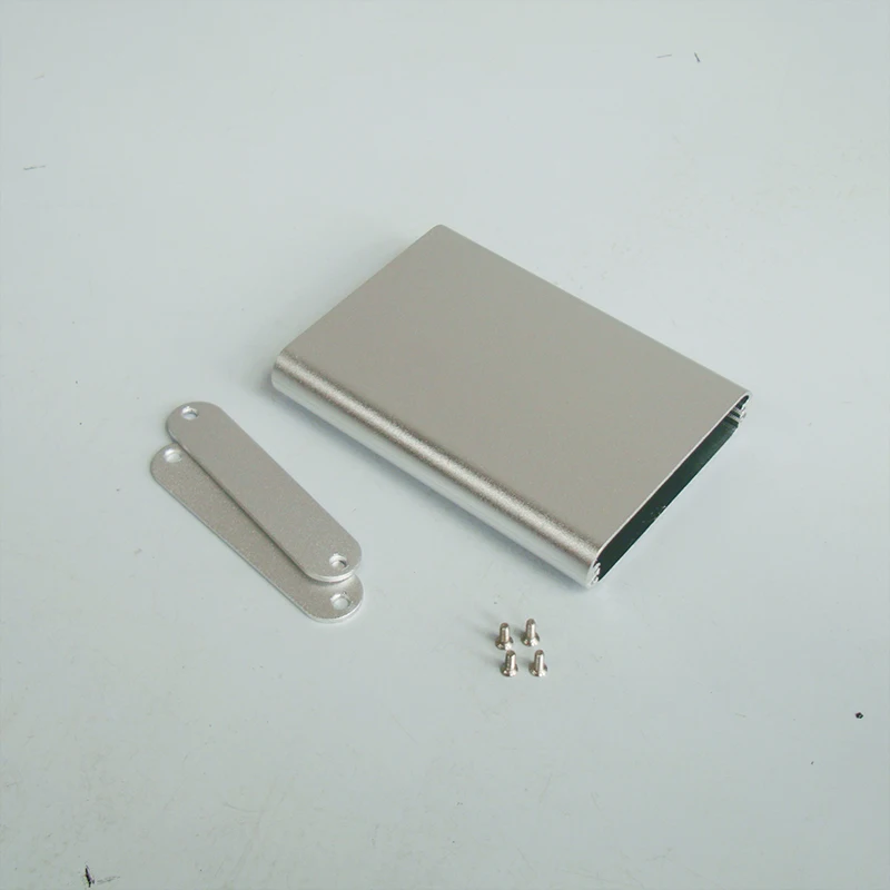 Алюминиевый корпус коробка PCB инструмент DIY электронный проект чехол 61 мм * 13 85