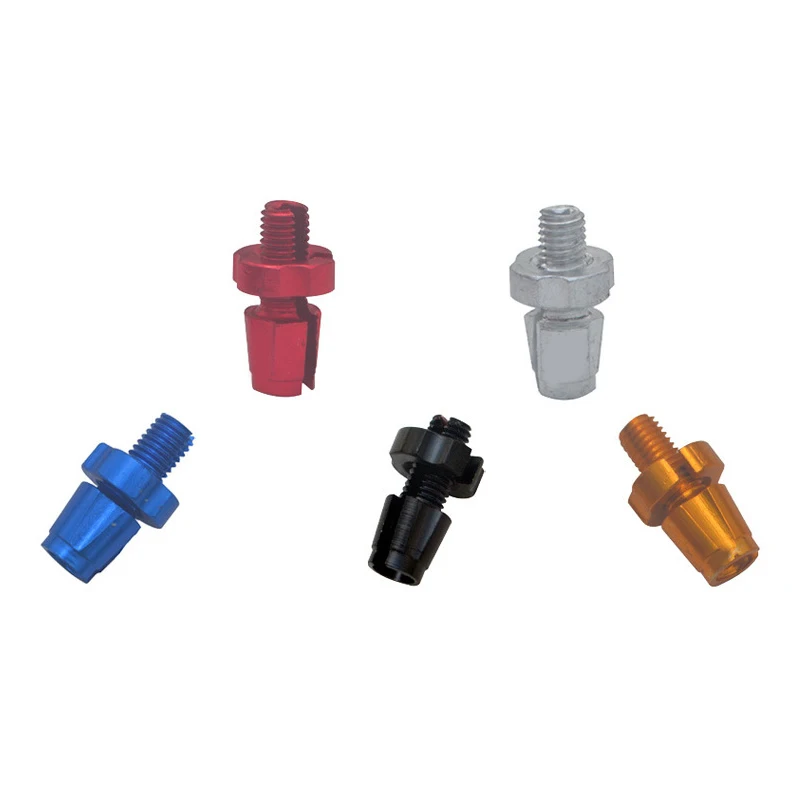 MUQZI 2PCS Bicycle Mountain Bike Brake Handle Lever Adjusting Bolt Cycling 7mm Aluminium Alloy Adjustment Screw Brake Nuts