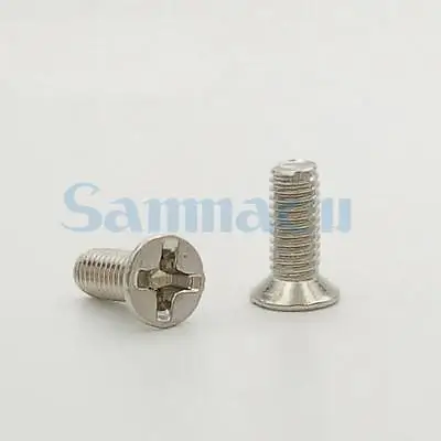 

Lot30 M6 * 1*30-50 Phillips плоские винты с потайной головкой Zine Plated