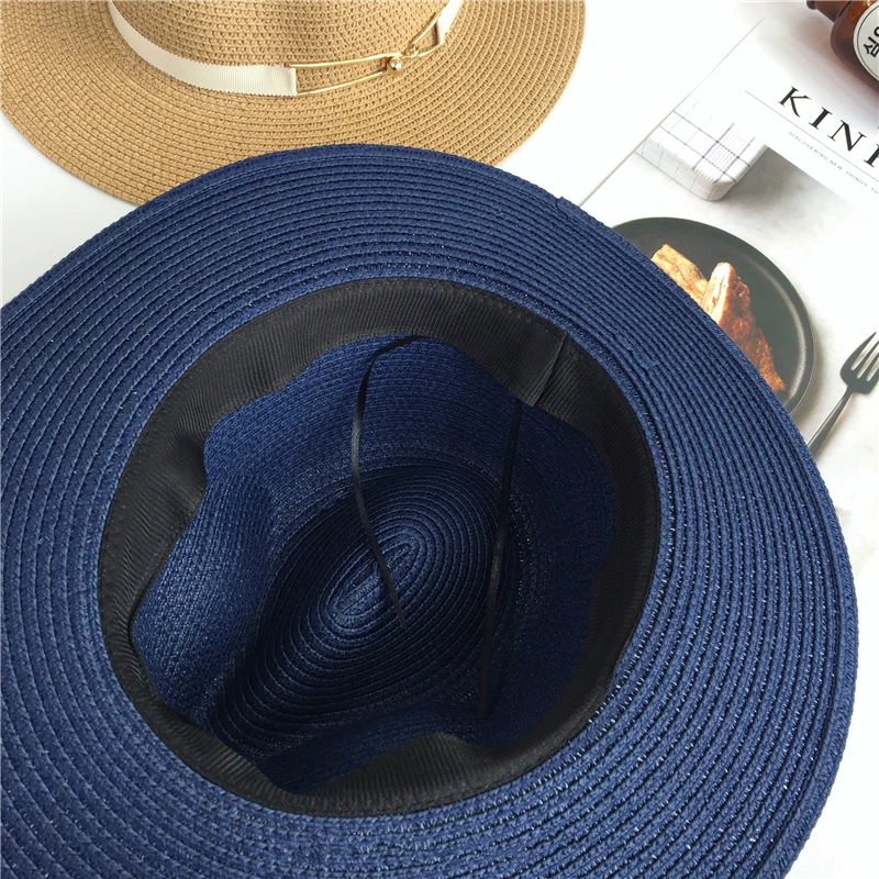 Шляпа женская Соломенная из сплава и ленты летняя|girls sun hat|fashion hatssun hat |