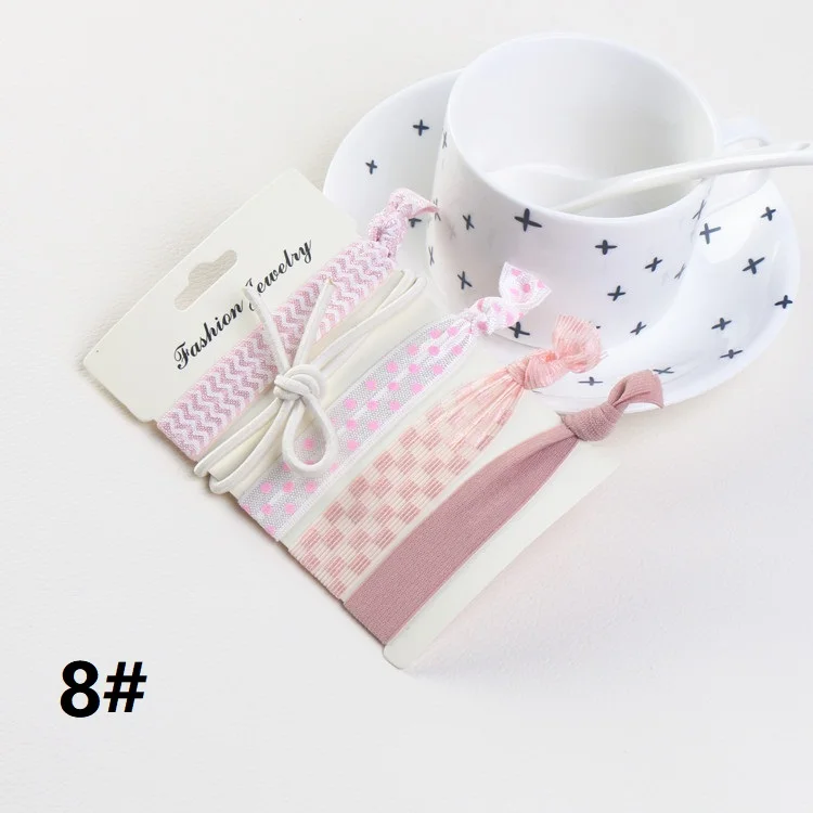 Резинка для волос с принтом женская модная резинка в Корейском стиле 25/15 шт./лот