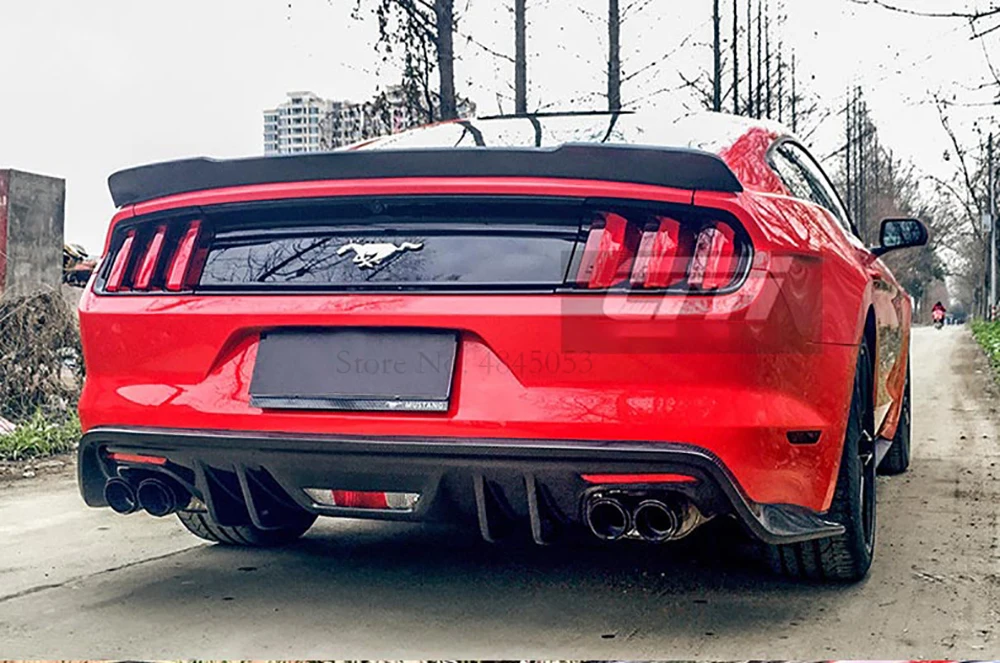 Подходит для Ford Mustang 2015-2018 высококачественный спойлер из углеродного волокна