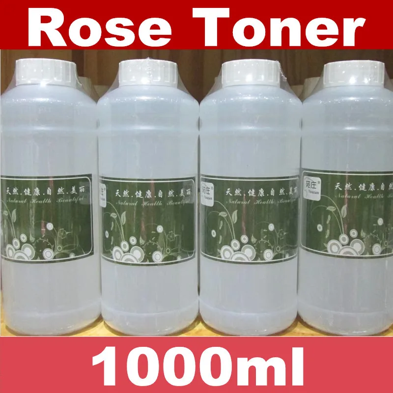 1KG Skin Care Rose Toner Moisturizing Oil Control Hydrosol Floral Mask Powder Mix Water Whitening 1000ml Hospital Equipment