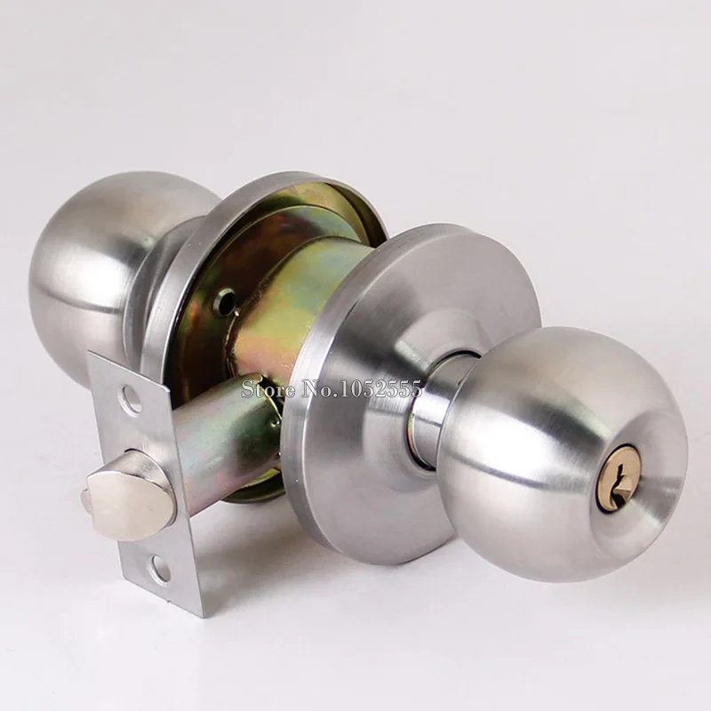 Высококачественный дверной замок из нержавеющей стали с ключом трубчатый