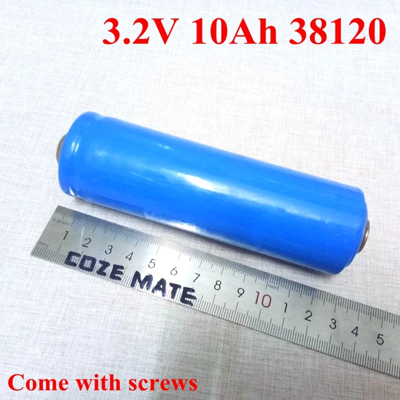 4 шт. Lifepo4 3 2 в 10 Ач ячейка 38120 Lifepo не литиевая Lipo 50 А для упаковки Diy 12 хранилище