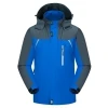 Royal Blue Размера плюс лыжные куртки ветрозащитный лыжный костюм для катания на сноуборде зимняя куртка Для мужчин Водонепроницаемый на открытом воздухе Альпинизм Пеший Туризм куртка Толстовка Спортивная одежда - Цвет: Royal Blue