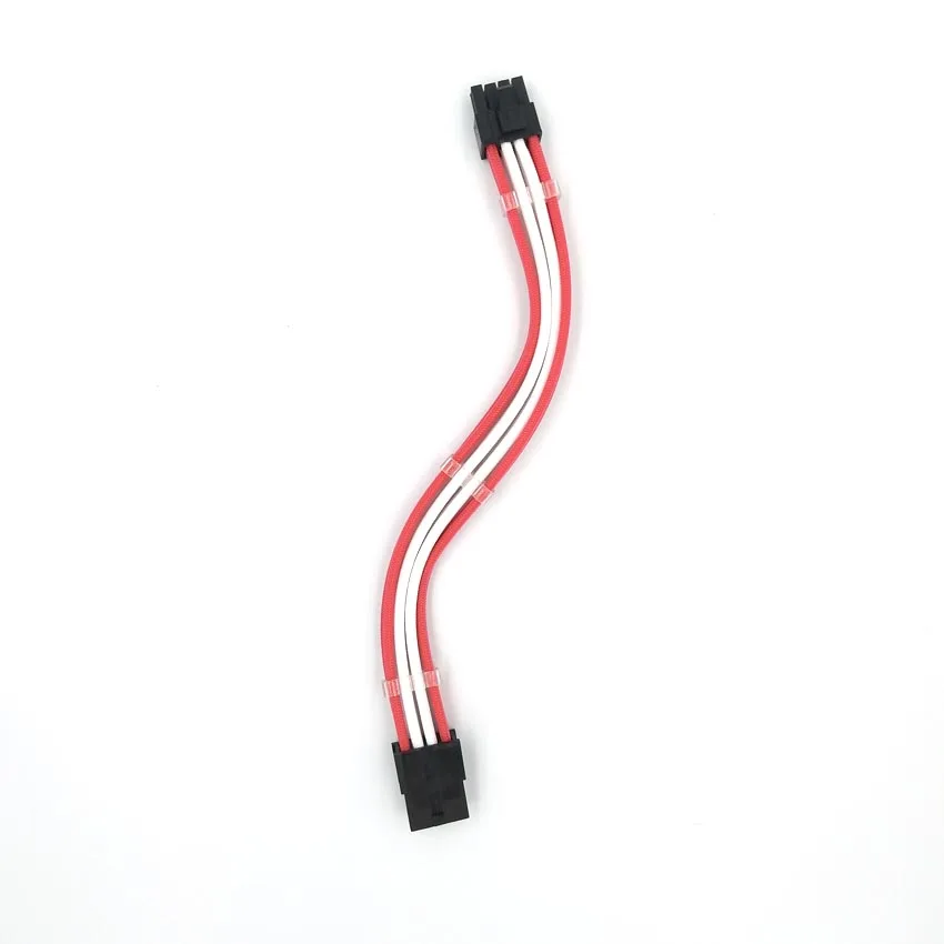 WinKool PCI E 8PIN 18AWG основной белый штекер гнездо удлинитель питания Встроенный кабель
