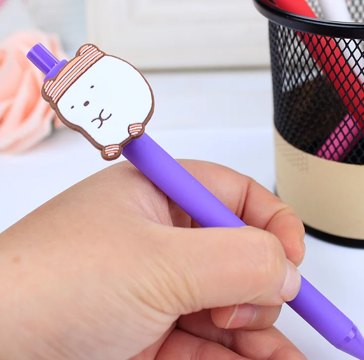 1 шт. Kawaii Sumikko Gurashi гелевая авторучка Papelaria школьные канцелярские принадлежности