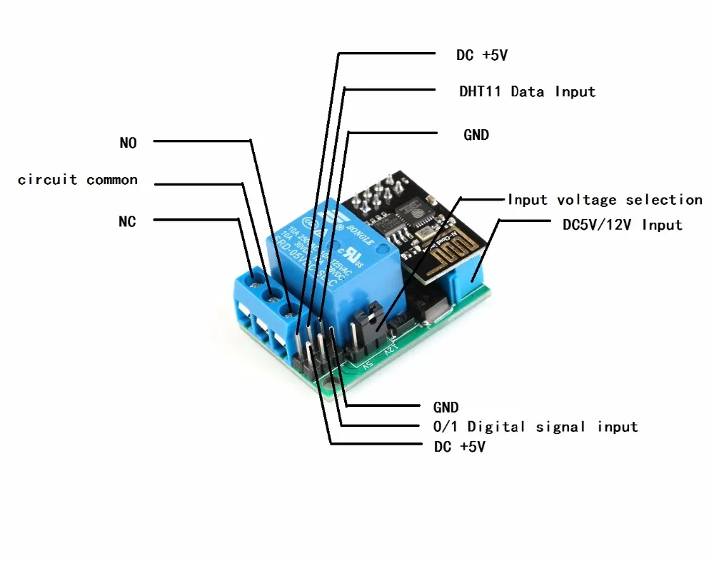 ESP8266 WiFi модуль кросс Массив M1 IoT переключатель Голосовое управление Умный дом