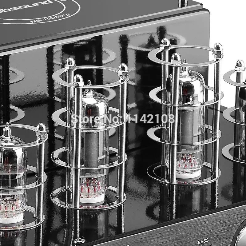 Черный Nobsound MS-10D MKII Bluetooth/USB/Наушники Hi-Fi стерео усилитель аудио 25 Вт * 2 вакуумный