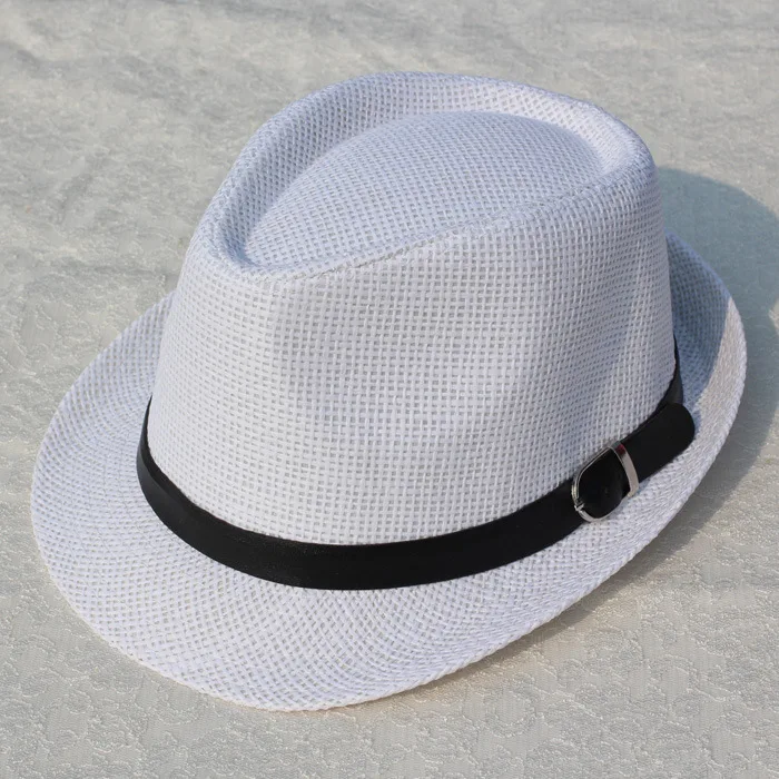 Дешевые корейские унисекс весна лето фетровые джаз шляпа Стильный козырек