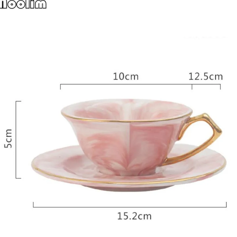 Керамическая кофейная чашка в форме сердца скандинавском стиле креативная