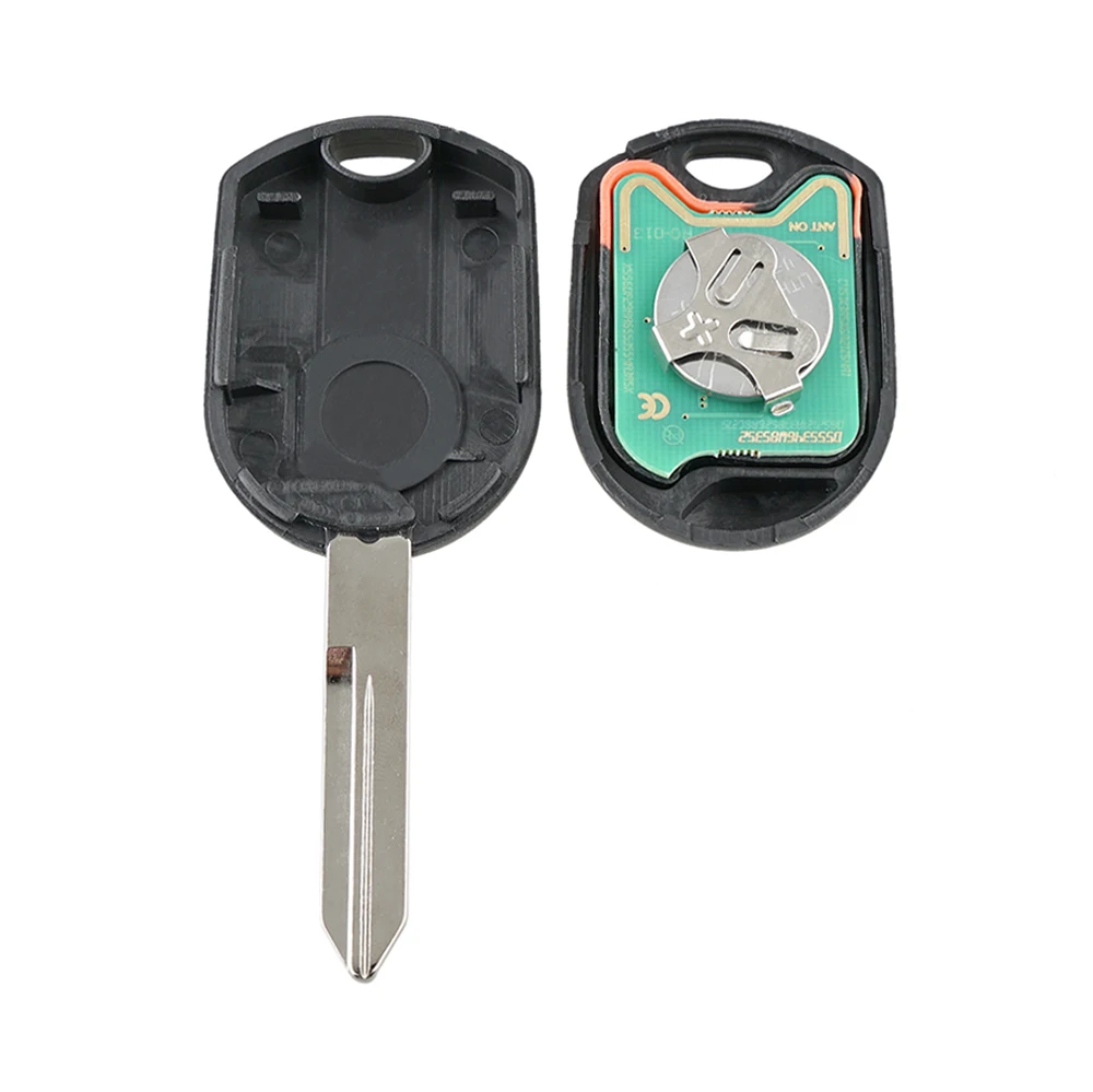 BHKEY 3+ 1 пуговицы удаленного ключи 4D63 80Bit чип для Ford Edge Escape Фокус Линкольн Mazda Mercury OUCD6000022 315 МГц