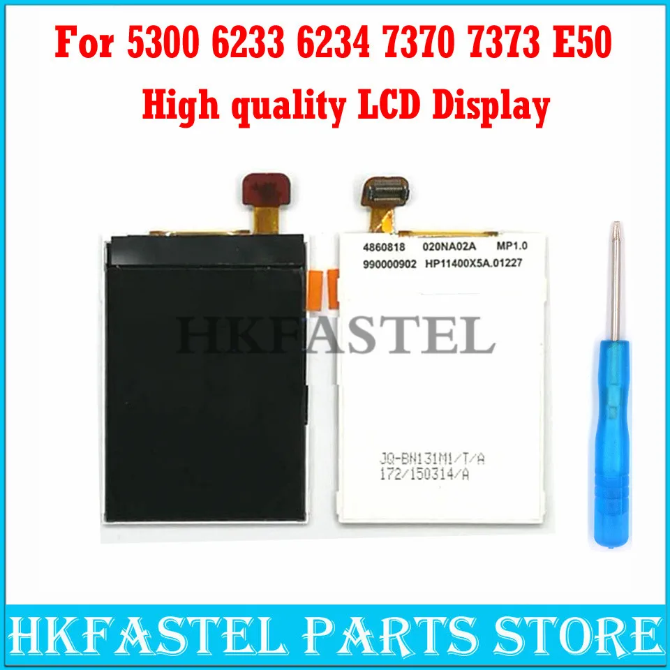 HKFASTEL высококачественный ЖК экран дигитайзер дисплей для Nokia 5300 6233 6234 7370 7373 E50
