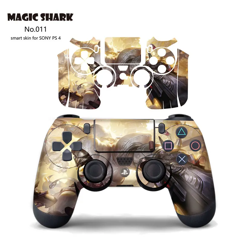 Виниловая наклейка Magic Shark Wolrd Map для беспроводного контроллера PS4 защитный чехол