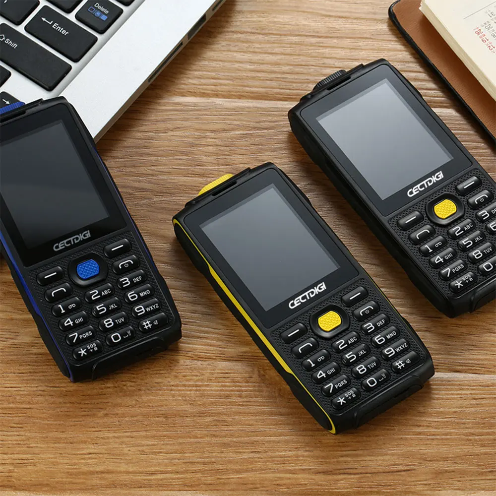 Quad SIM оригинальный cectdigi C4 4 sim-карт ожидания телефон power bank GSM GPRS фонарик bluetooth fm