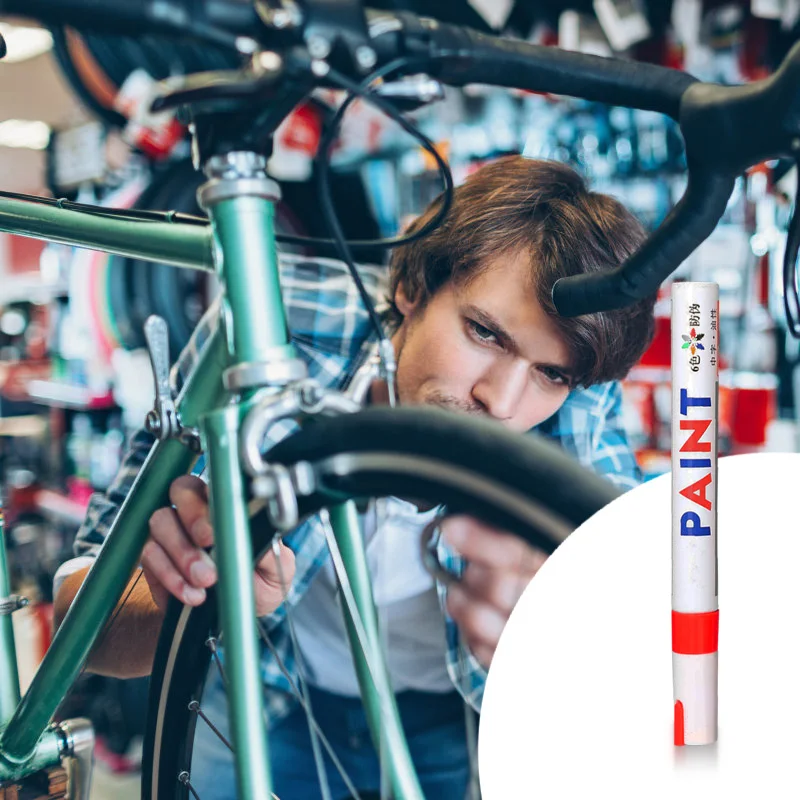 DUUTI 10 Colors Waterproof Bike Paint Pen Scratch Repair Remover Painting Marker Bicycle Tools | Спорт и развлечения