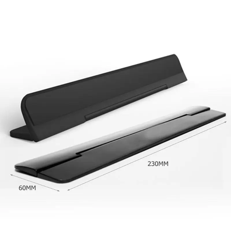 Эргономичная подставка для ноутбука Macbook air 13,3 Pro, портативная Регулируемая офисная подставка для ноутбука, черного цвета