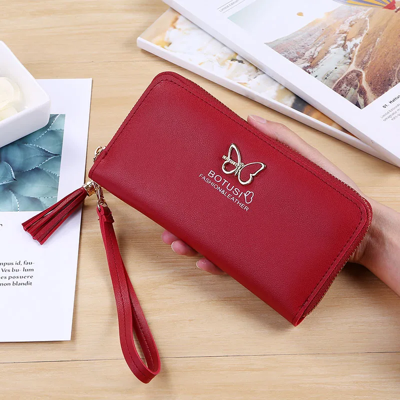 Women Lady Purses Wristlet Handbag Long Zipper For Coin Cards Money Notecase Holder LXX9 | Багаж и сумки
