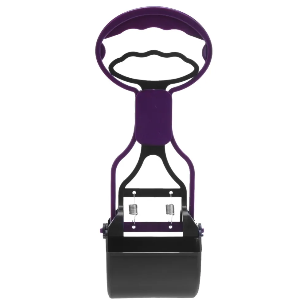 Pet Pooper Scooper длинный захват ручки совок для уборки собачьих экскрементов очистка
