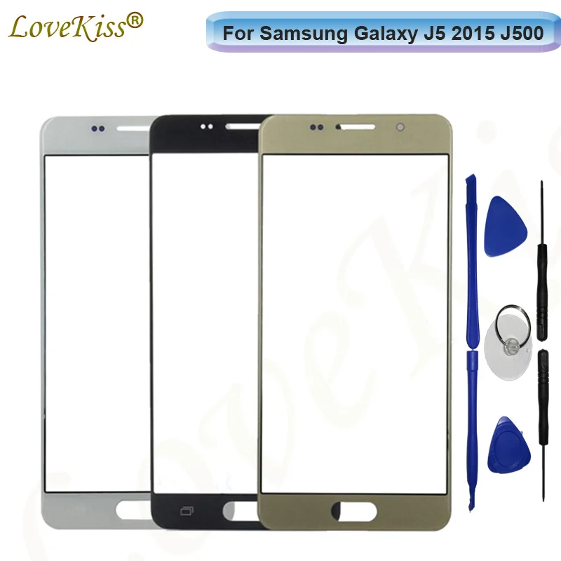 Передняя панель стекло для Samsung Galaxy J5 2015 j500 J500F сенсорный экран ЖК дисплей