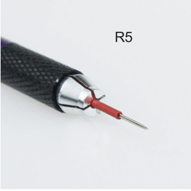 50 шт. Ламина затенение R5 вкладыш микроблейдинг тебори иглы ручная игла для тумана