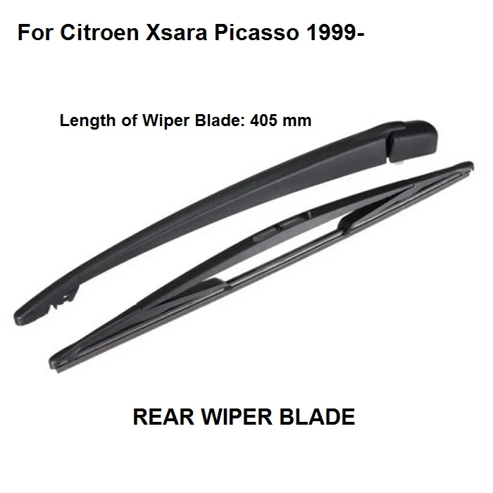 

Car Styling For Citroen Xsara Picasso 99-12 Rear Windshield Windscreen Window Wiper Arm + Blade Set New