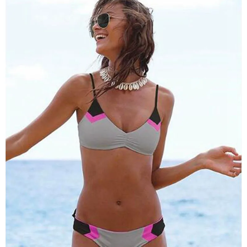 Brand Bikini 2019 Swimwear Women Swimsuit Sexy Push Up Set Swimming Bathing Suit Beachwear Summer |