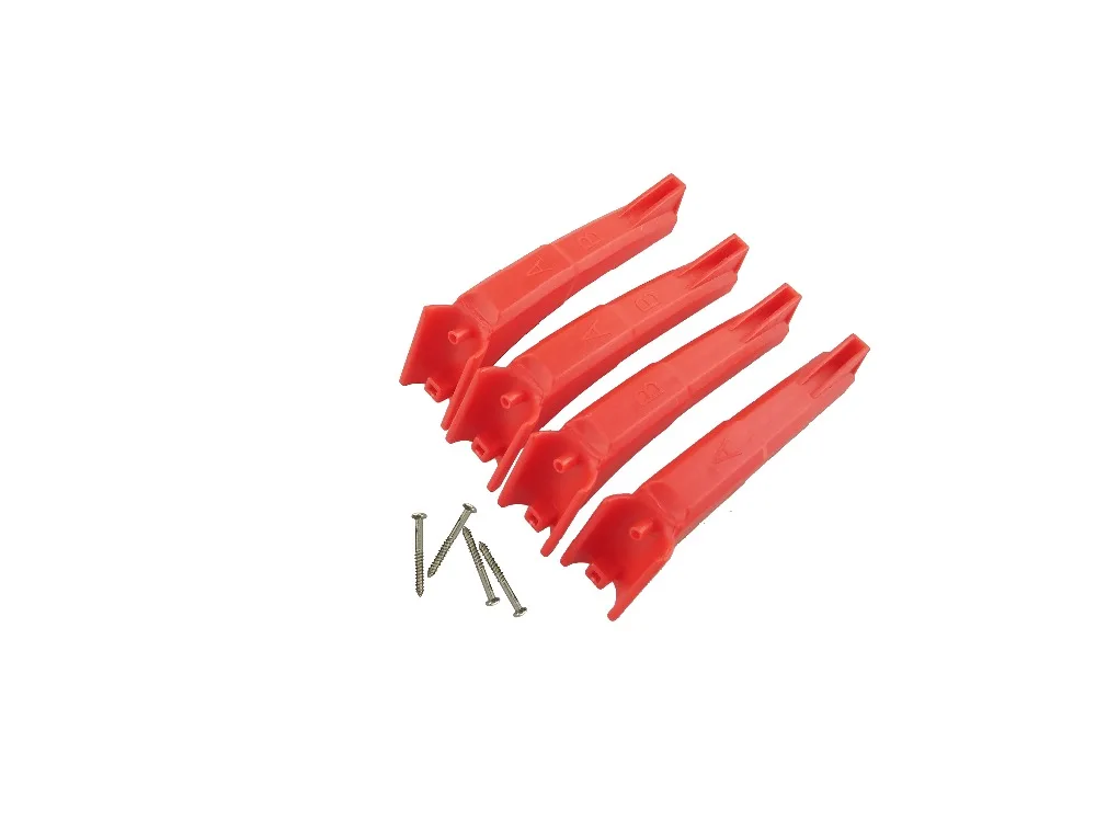 Hubsan X4 H502S H502E H216A piezas de tren de aterrizaje y h&eacute;lice y cubierta protectora + rojo-1