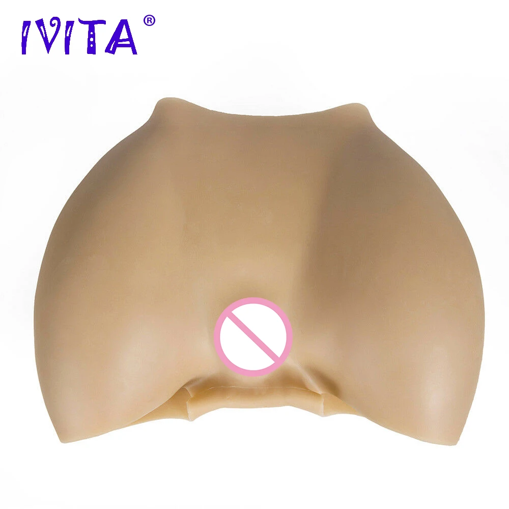 Силиконовые трусики IVITA искусственная вагина усилитель бедер Crossdresser для