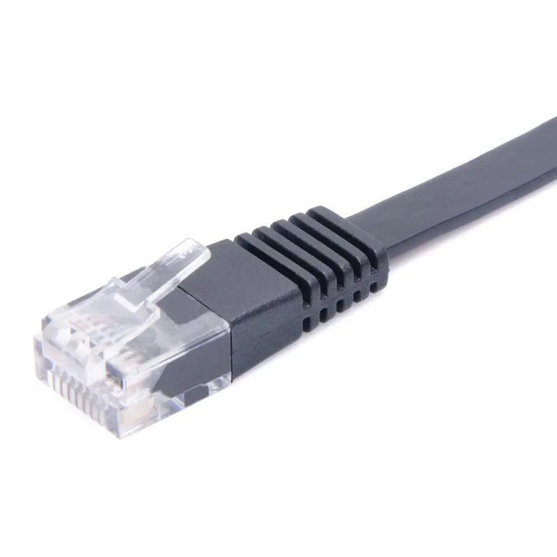 Плоский Ethernet Кабель CAT5e по лучшей цене кабель RJ45 Lan сетевой патч корд для