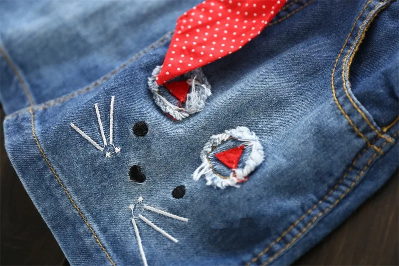 Джинсовый сарафан для девочек с ремнем и поясом | Детская одежда обувь