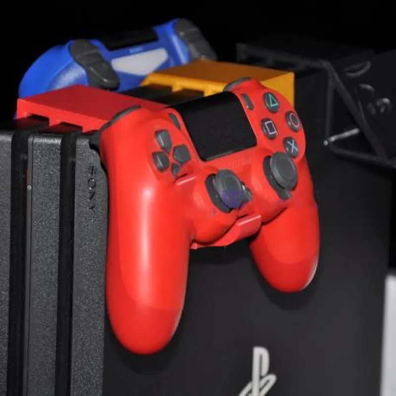 Стене висит стенд держатель кронштейн PS4 Pro Универсальный держатель для игрового джойстика стойка для док-станции
