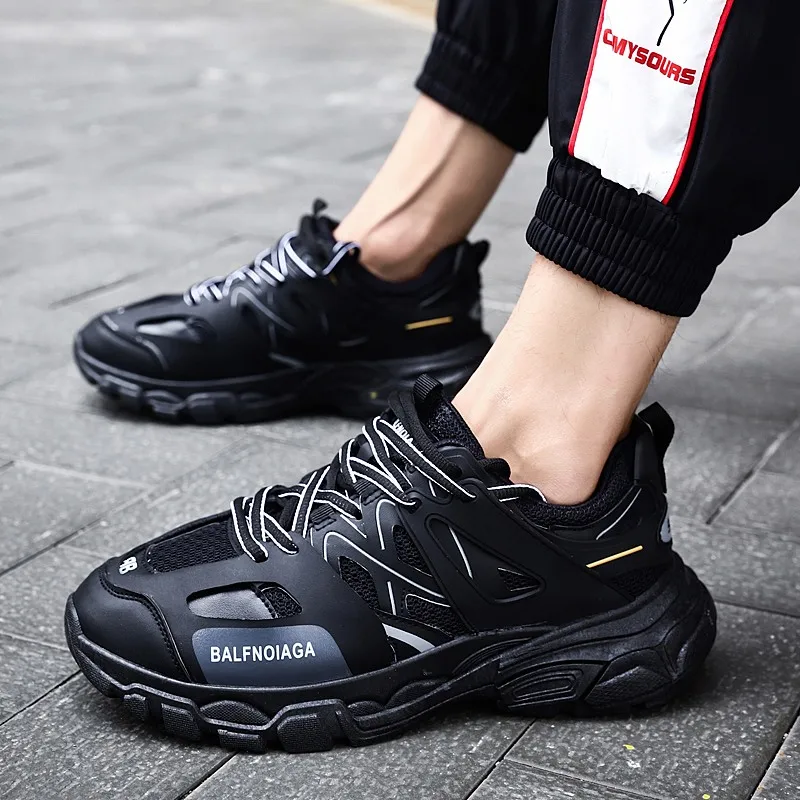 Официальные мужские кроссовки для бега дышащие тройные S 3 0 улицы папы