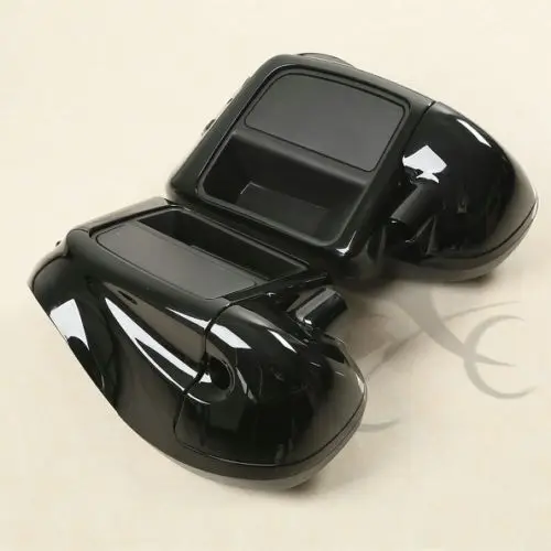 Яркий черный нижний вентилируемый обтекатель для Harley Touring Electra Street Glide Road King Ultra 2014
