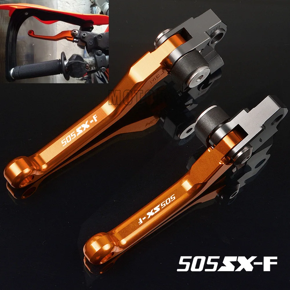

For 505SX-F 2008 505 SX-F SXF SX F CNC Aluminum Motorcycle Motor DirtBike Dirt Pit Bike Motocross Pivot Brake Clutch Levers
