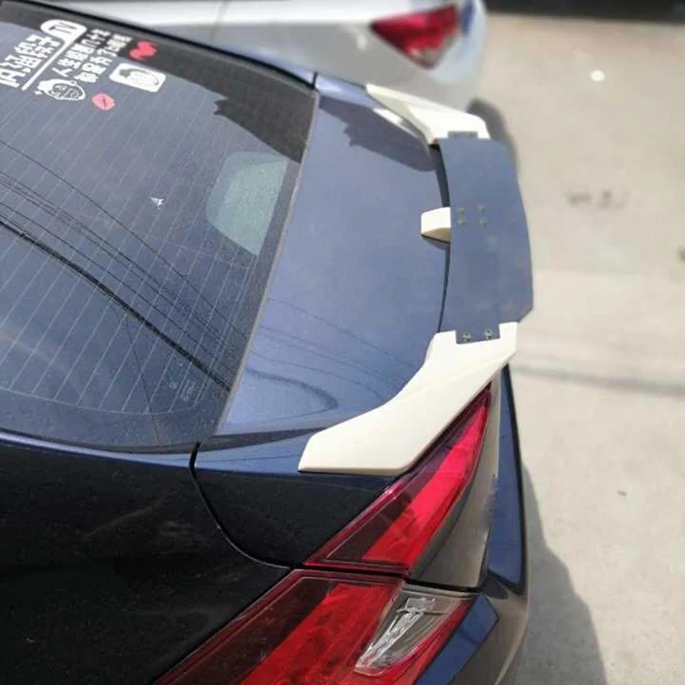 Для Honda Civic- спойлер Высокое качество ABS Материал заднее крыло автомобиля задний спойлер для Honda Civic 10th седан спойлер