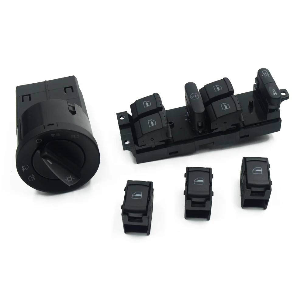 Переключатель Стеклоподъемника для VW JETTA GOLF MK4 POLO BORA Passat B5 BEETLE 1C0 941 531 1J4 959 857D 5 шт. |