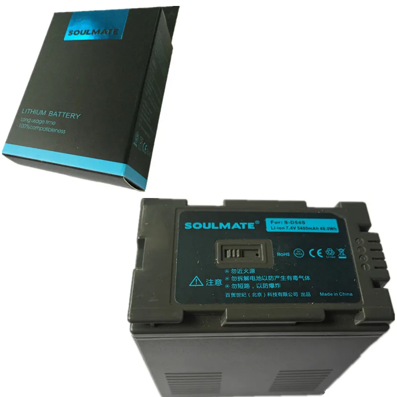 SOULMATE CGR D54S CGRD54S литиевая батарейка Цифровая камера Аккумулятор для PANASONIC AG DVC30
