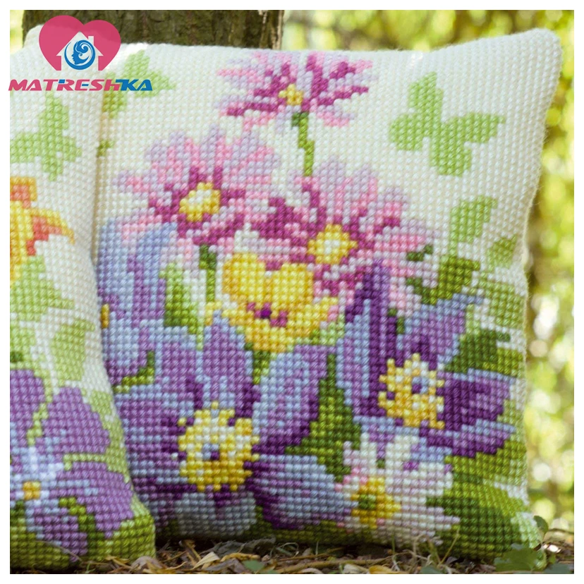 Вышивка крестиком холст печать вышивка наборы рукоделия подсчет ручная работа
