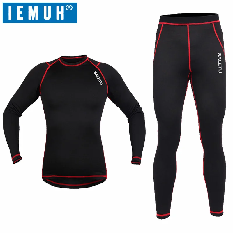 Iemuh брендовая зимняя warmthtm спортивные Термальность Нижнее Бельё для девочек
