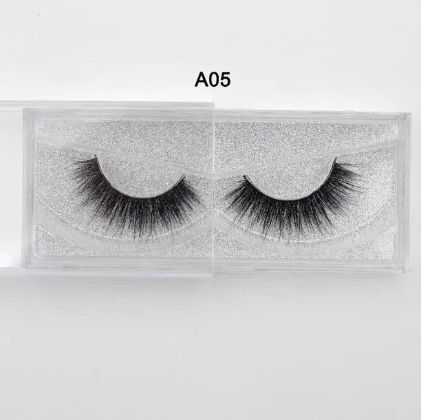 A05 Visofree 3D норковые ресницы натуральные Длинные Накладные ресницы ручной работы Макияж Красота крылатые Поддельные Наращивание ресниц инструменты - Длина: A05