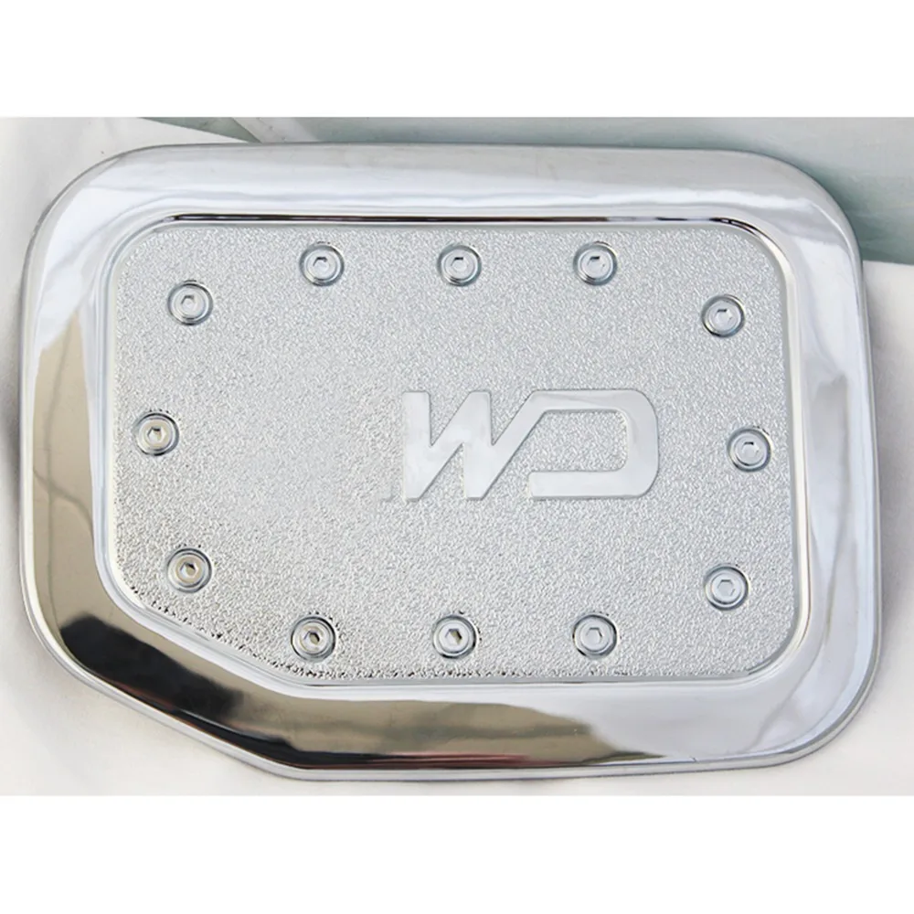 Для Toyota Land Cruiser Аутона 4500 FJ80 1992-2008 из АБС-пластика, хромовые автомобильные аксессуары для укладки Авто масла крышка топливного бака