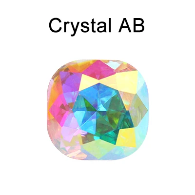 Crystal AB 36 шт. Стразы с красочной аппликацией, хрустальные точечные Стразы модные ювелирные изделия из камня, Стразы для одежды, стеклянные камни, художественный Декор - Цвет: Crystal AB